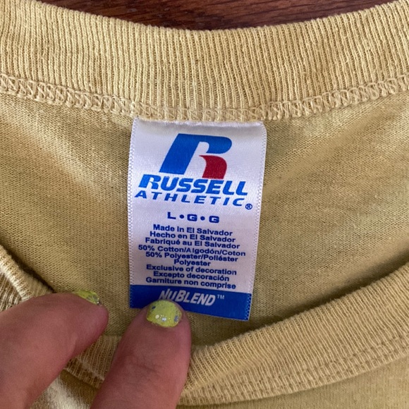 Russell Athlete Georgia Tech Softball T-Shirt - size large - Picture 7 of 10